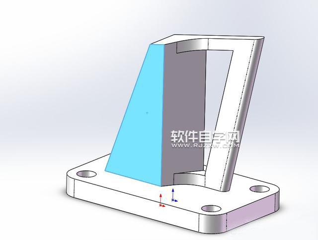 SolidWorks曲面放樣與曲面切除畫圖