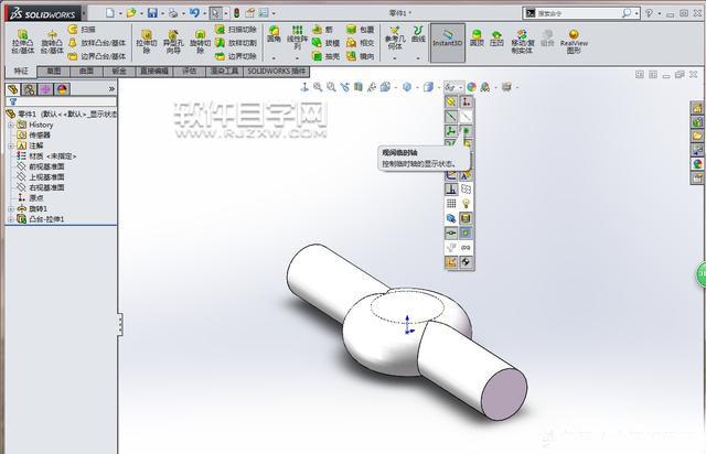 SolidWorks圓周陣列怎么畫圖