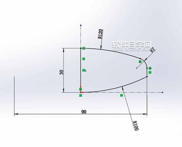 用SW抽殼與旋轉怎么畫圖