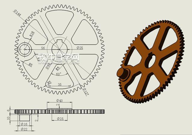 SolidWorks齒輪和連桿運動仿真教程