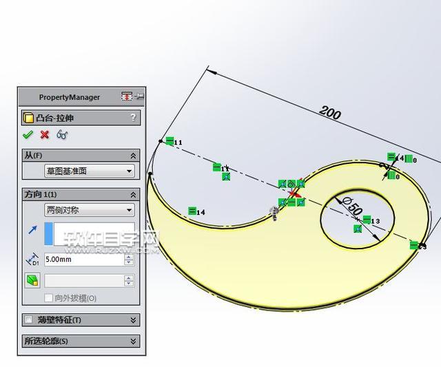 SolidWorks制作太極仿真動畫