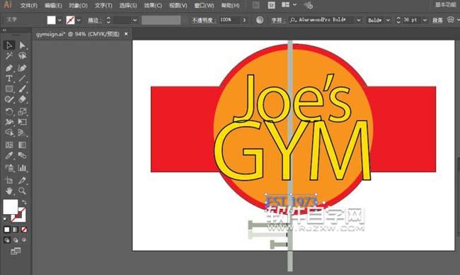 AI怎么設(shè)計(jì)GYM標(biāo)志