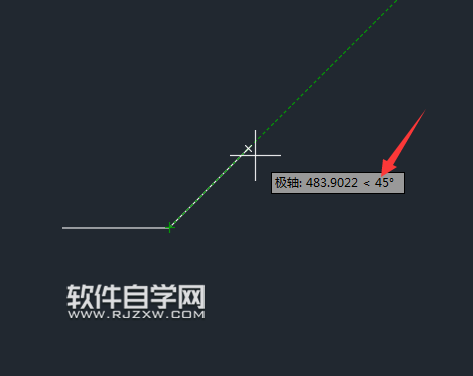 CAD2019怎么設置不同的角度追蹤