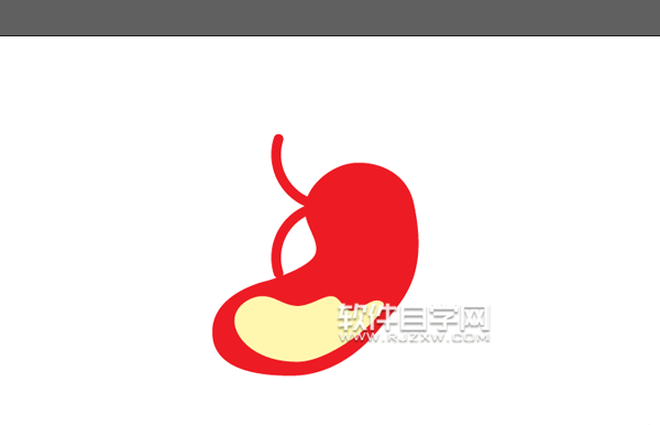 ai怎么畫胃圖標