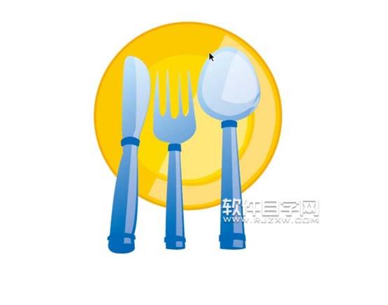 ai怎么畫餐具效果圖