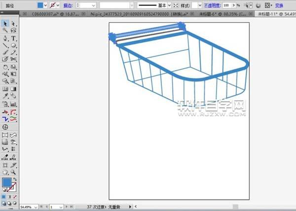 ai怎么畫購物車效果圖
