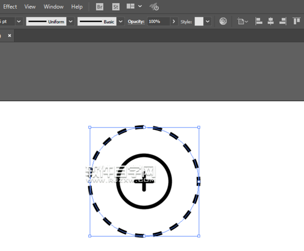 ai怎么設計正負極logo