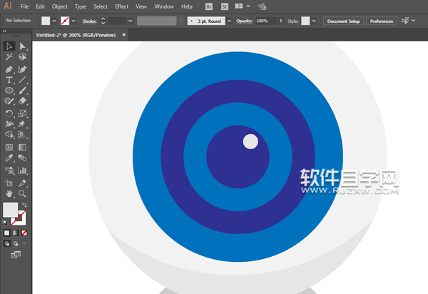 ai怎么畫攝像頭圖案