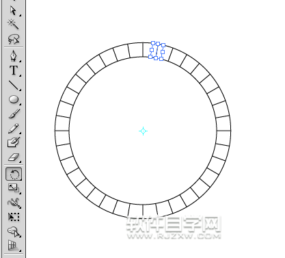 ai中心旋轉復制