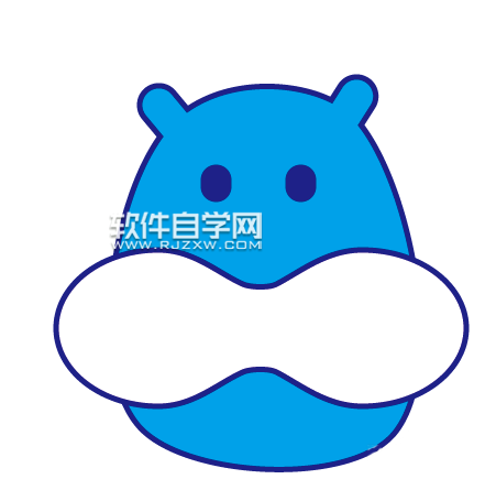 ai怎么畫河馬頭像