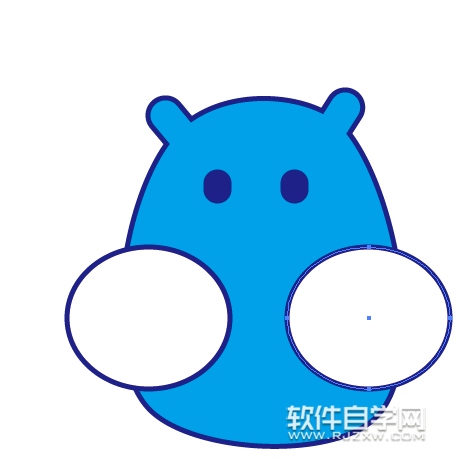 ai怎么畫河馬頭像