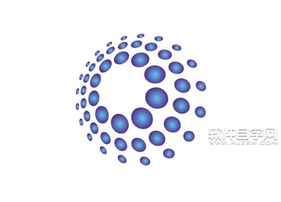 用ai做漸變圓環