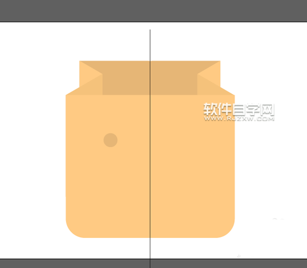 AI怎么畫紙質購物袋