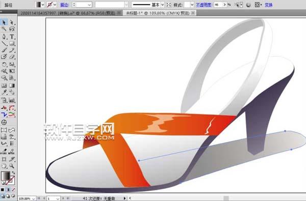 女士涼鞋設(shè)計自學(xué)教程