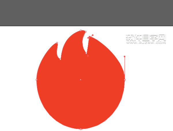 AI怎么畫卡路里符號？