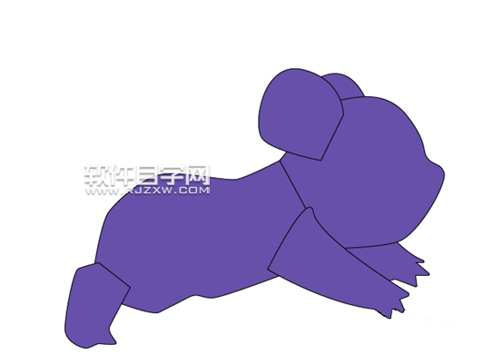 ai怎么繪制小拉達角色?