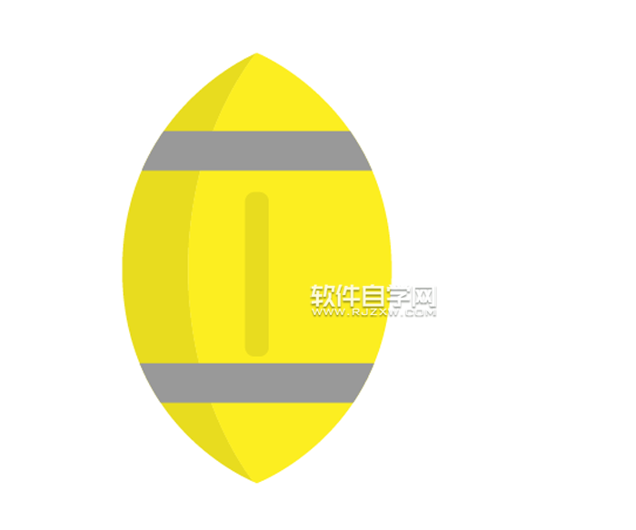 ai怎么畫英式橄欖球?