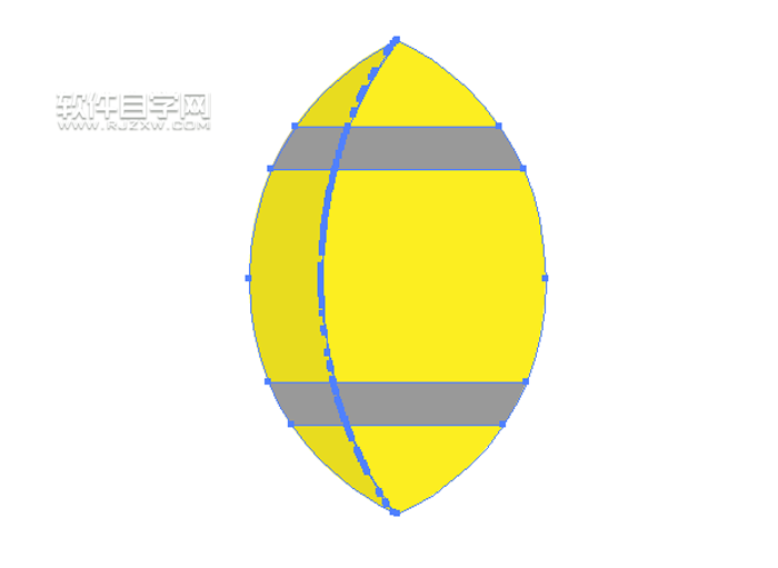 ai怎么畫英式橄欖球?