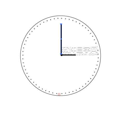 AI怎么繪制簡潔數字時鐘？