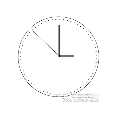 AI怎么繪制簡潔數字時鐘？