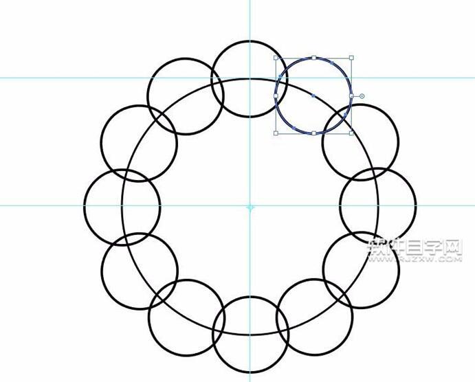 AI怎么繪制蜘蛛網(wǎng)？