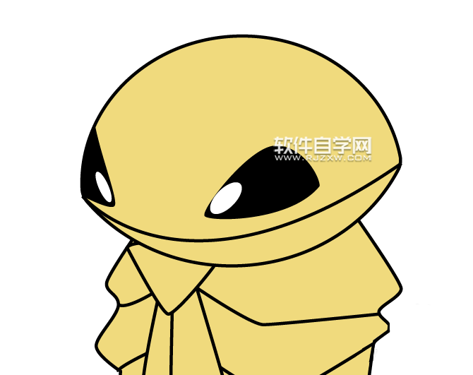 ai怎么繪制鐵殼蛹呢?