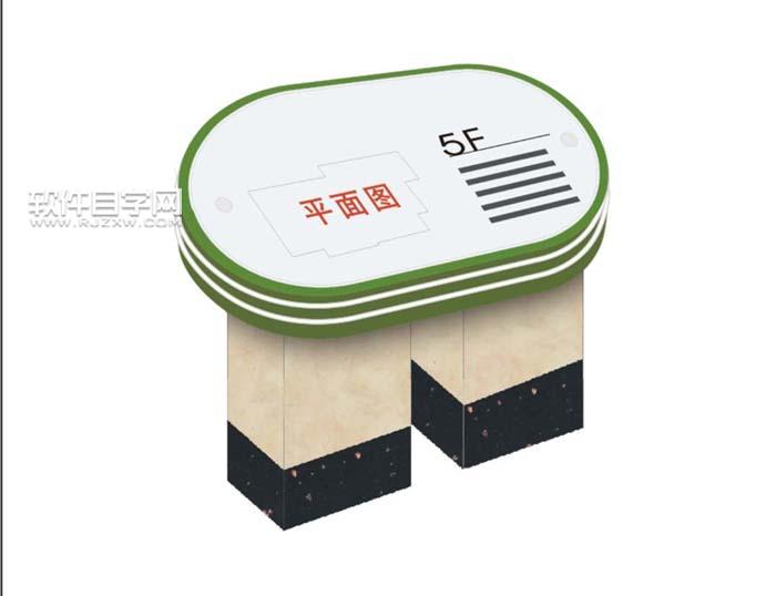 ai怎么繪制商場(chǎng)展臺(tái)