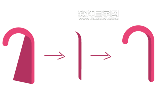 ai繪制拐杖圖標的方法