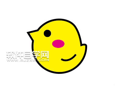 ai怎么繪制黃色小雞？