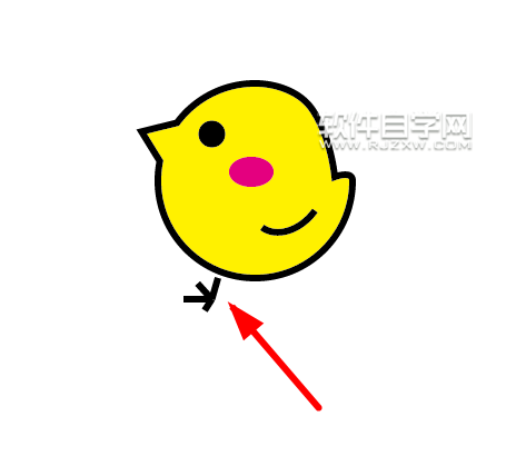 ai怎么繪制黃色小雞？