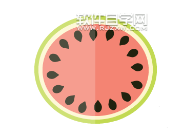 AI怎么繪制西瓜圖標(biāo)？