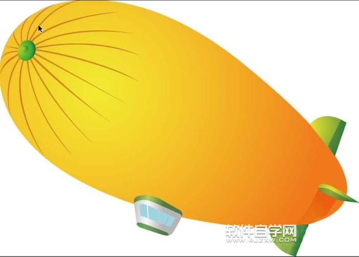 ai飛艇圖標(biāo)怎么繪制？