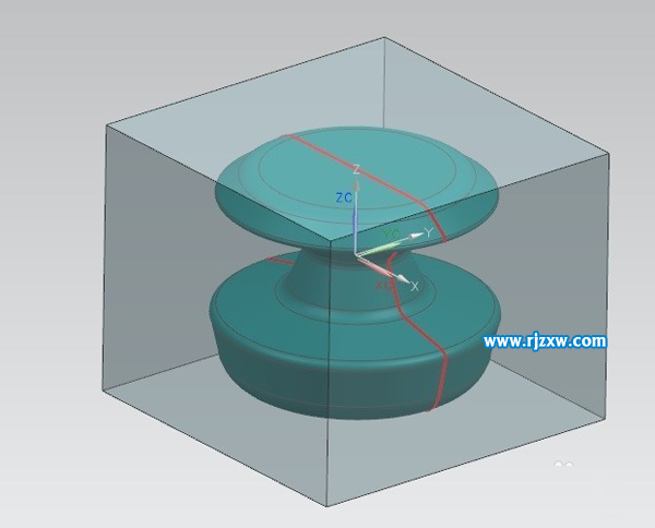 UG產品分型切割的分模設計