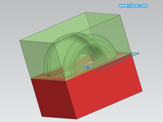 UG產品分型切割的分模設計