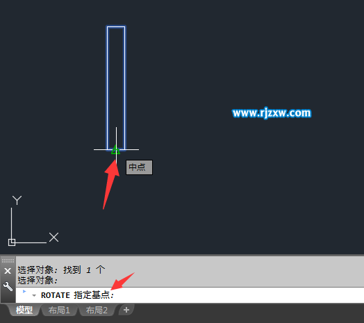 CAD旋轉(zhuǎn)命令是什么怎么使用