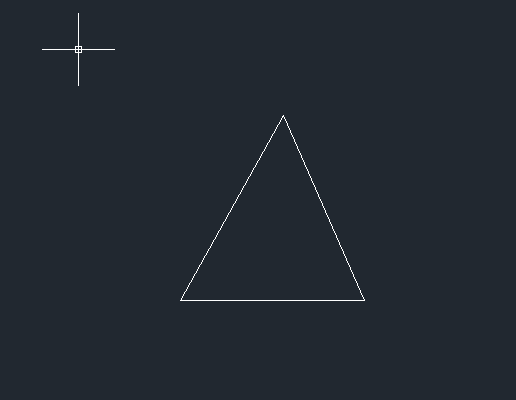 CAD怎么在三角形里畫相切圓