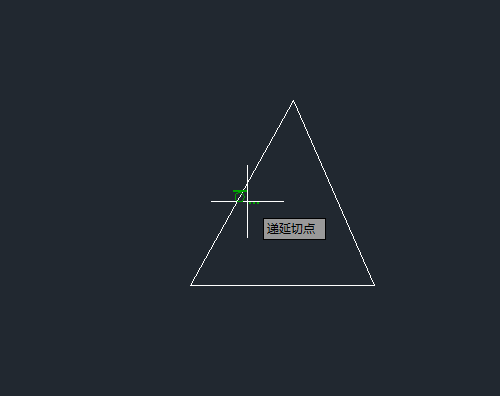 CAD怎么在三角形里畫相切圓