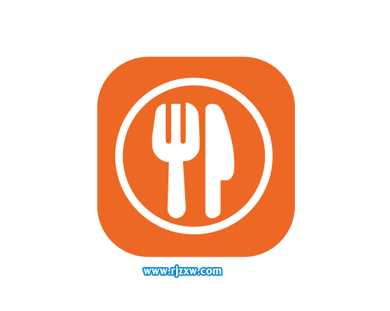 餐具圖標怎么用AI設(shè)計