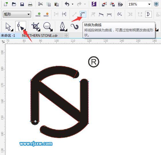 怎么用CDR把客戶的LOGO勾出來