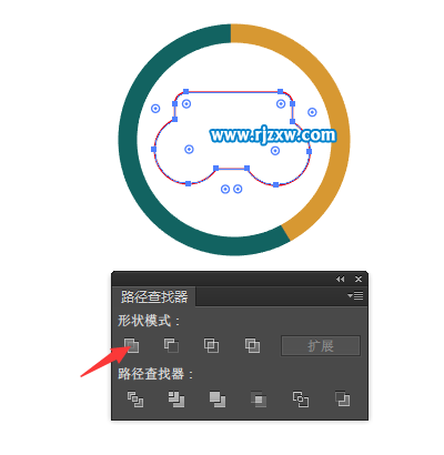 AI繪制游戲中心UI圖標教程