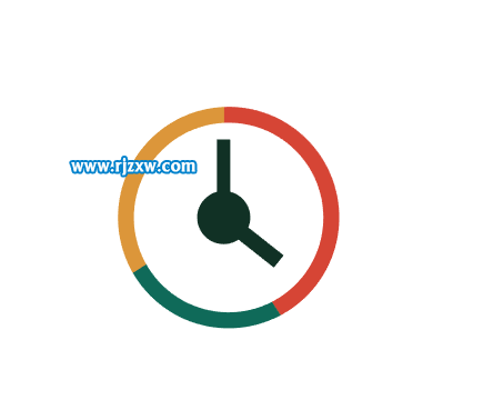 AI繪制時鐘UI圖標