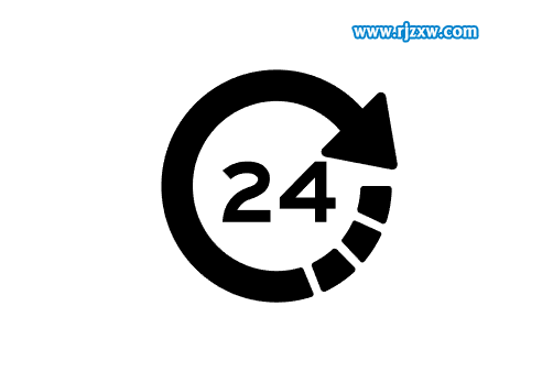Illustrator設(shè)計(jì)24小時(shí)服務(wù)圖標(biāo)教程
