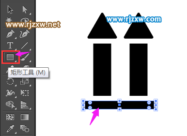 illustrator制作外箱絲印的勿倒標(biāo)志