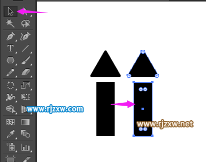 illustrator制作外箱絲印的勿倒標(biāo)志