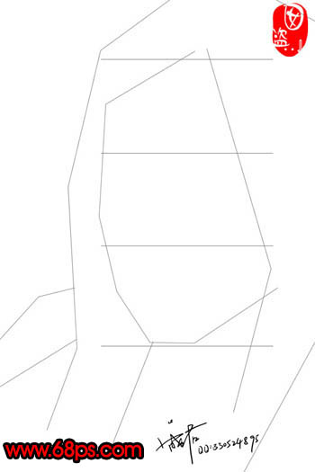 PS繪制金發美女