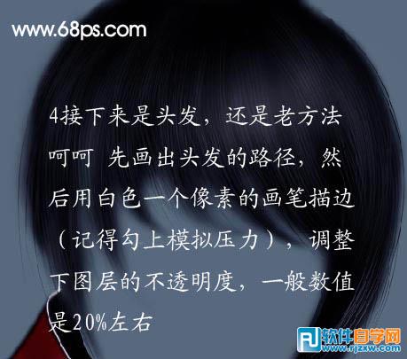 PS制繪大唐古裝美男