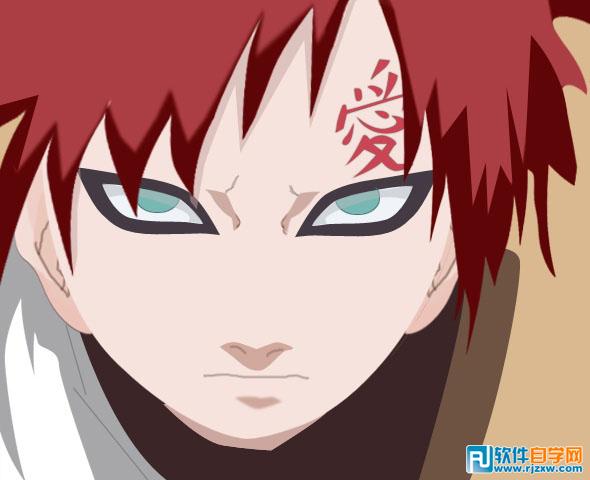 簡單繪制PS卡通人物頭像