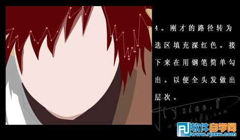 簡單繪制PS卡通人物頭像