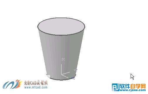 UG繪制陶瓷水杯造型