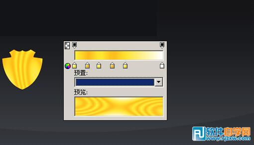 Fireworks制作精美的公司LOGO效果圖